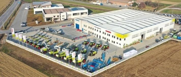 Sede F.lli Fogliarino SRL - Vista aerea della concessionaria a Villafranca Piemonte